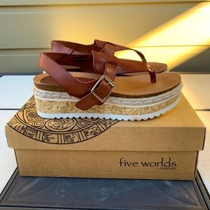Five Worlds Motiva Sandal by Cordani
